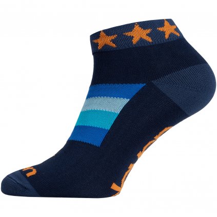 Socks Eleven Luca Star Orange