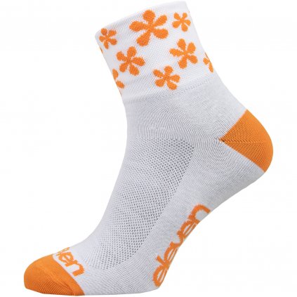 Socks Eleven Howa Flower Orange