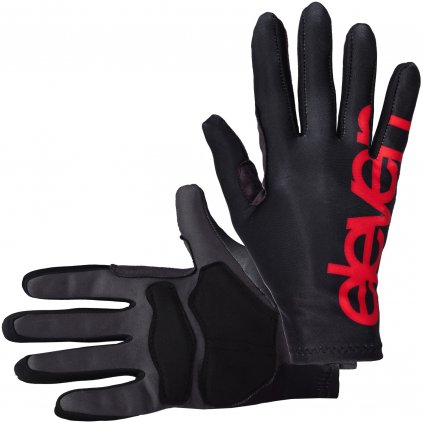 Cycling gloves Eleven Long Black Red