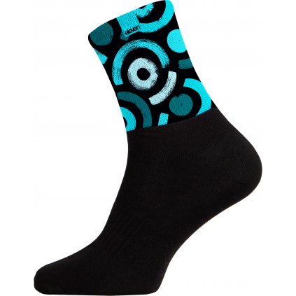 Socks Eleven Cuba Geoform Blue