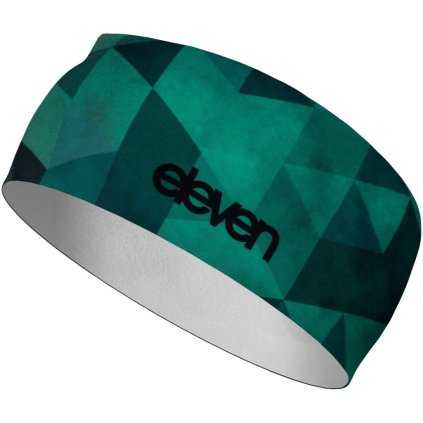 Sportovní čelenka na běhání Eleven Dolomiti Tripeak Green-Grey