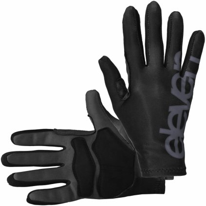 Fahrradhandschuhe Eleven Long Black Grey