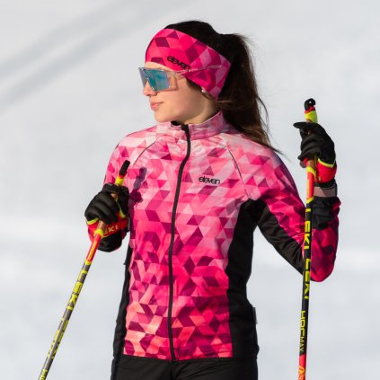 Dámská lehká bunda Eleven Clarisa Tripeak Pink