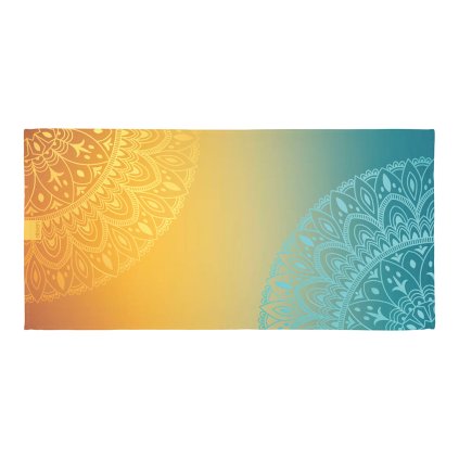 Ručník Eleven Mandala žlutá