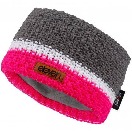 Knitted headband Eleven Tri