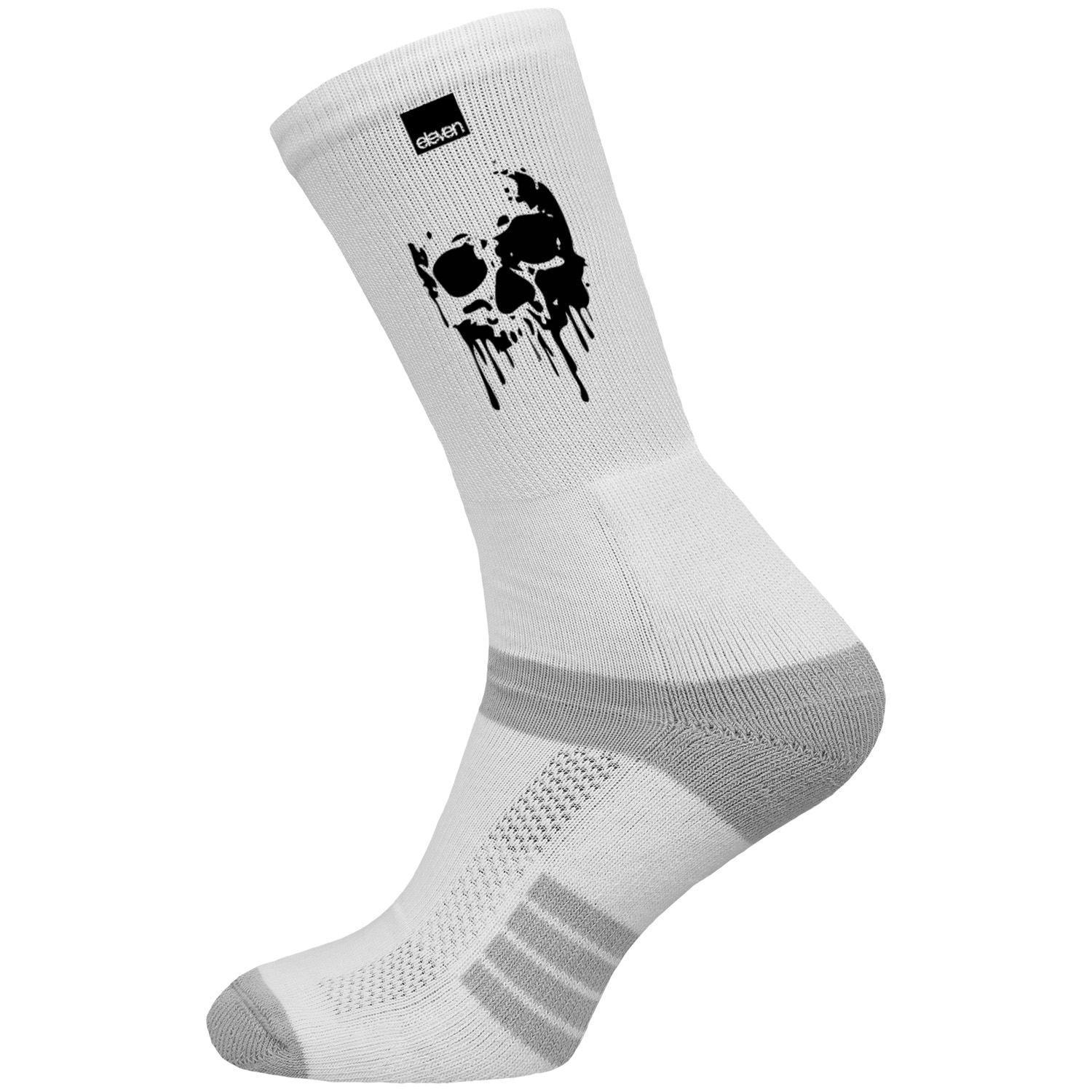 Ponožky Eleven Suba Skull Paint White Velikost: S (36-38)