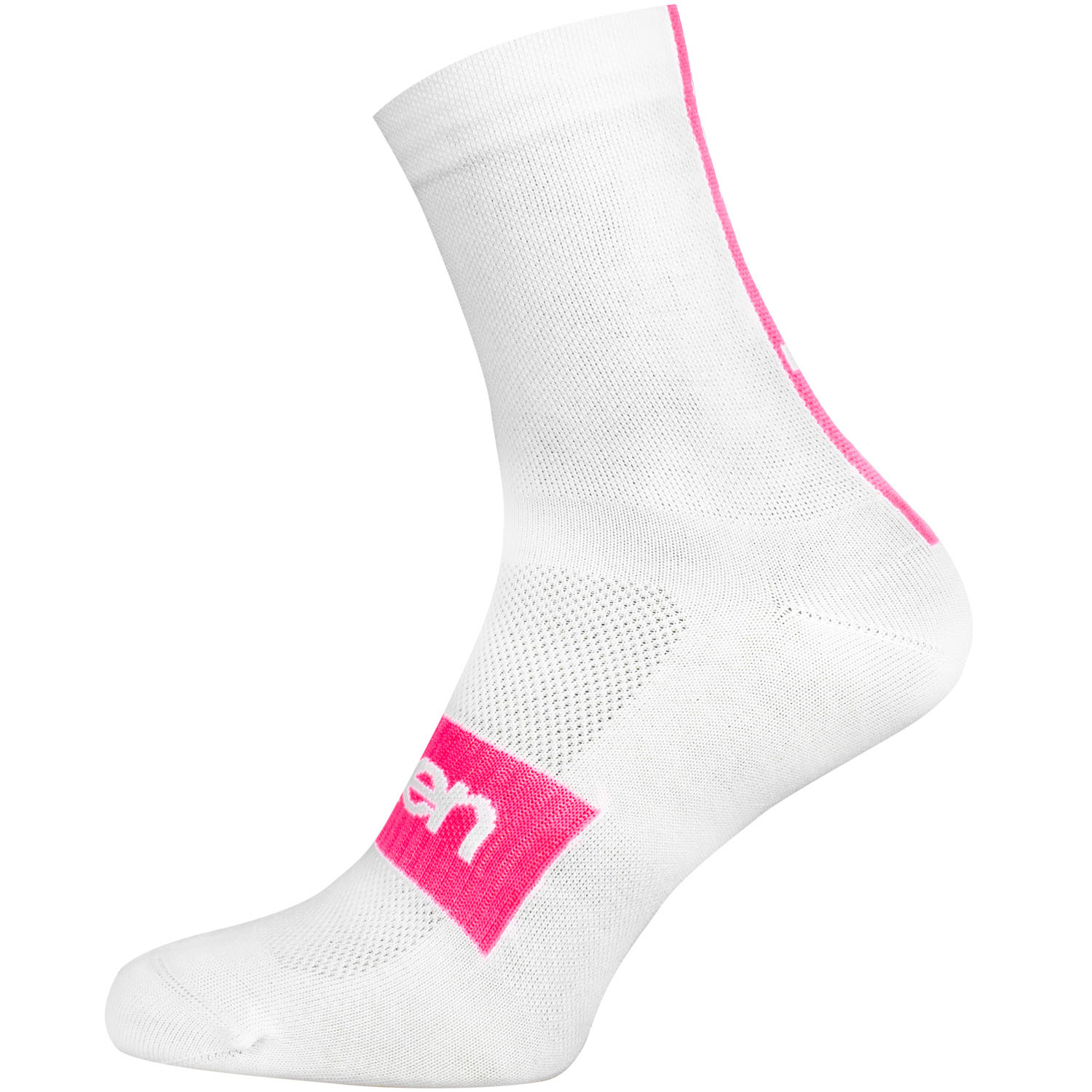 Ponožky Eleven Suuri Akiles White/Pink Velikost: L (42-44)