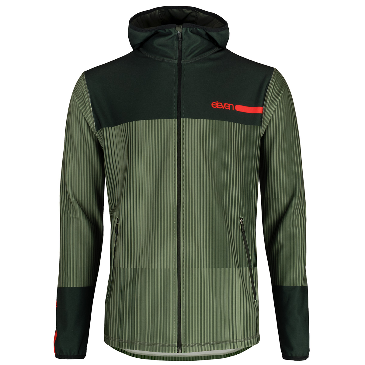 Pánská mikina Eleven Pascal Swift Olive Velikost: 3XL