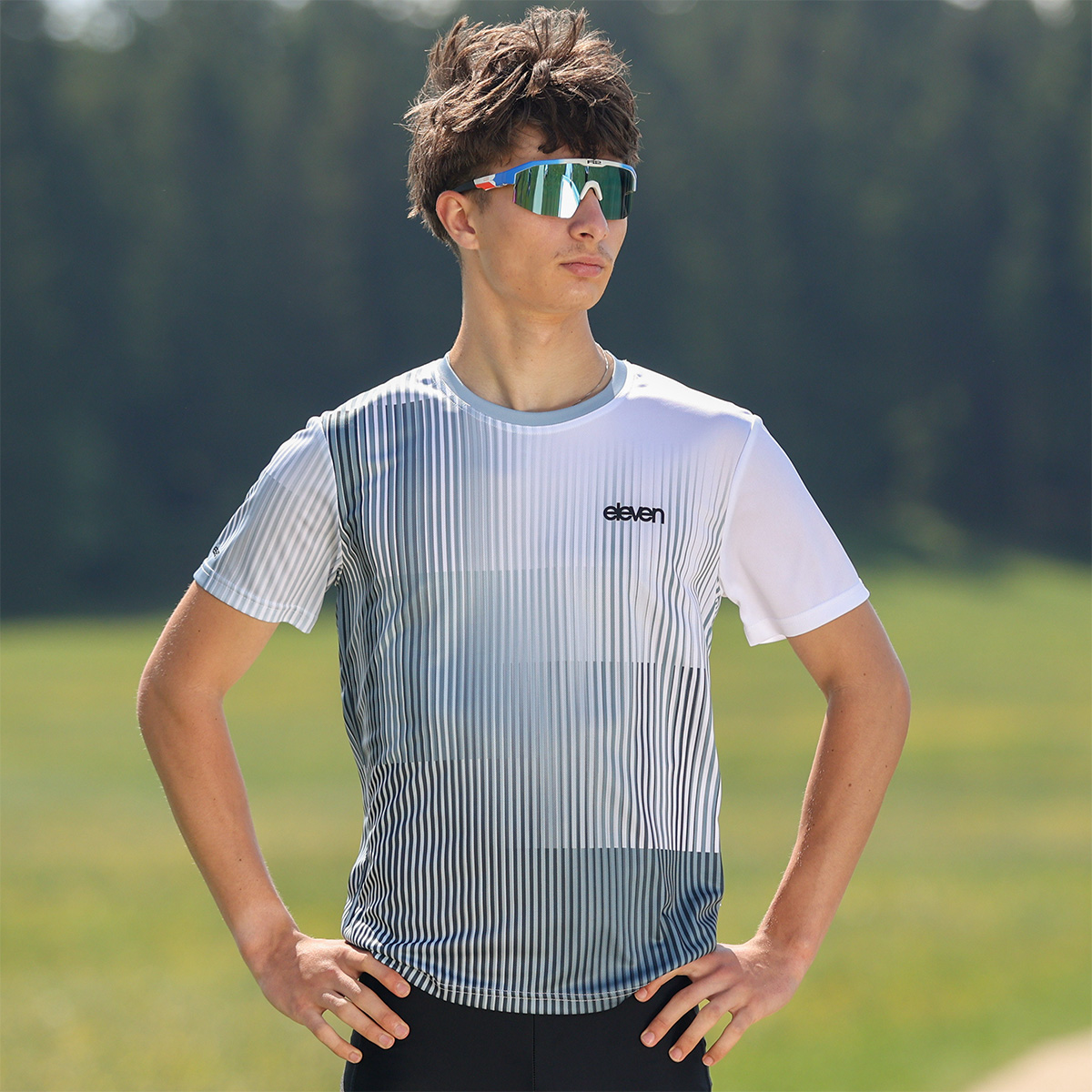 Pánské triko Eleven John Swift White Velikost: 3XL