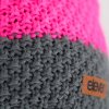 Knitted beanie Eleven Pom Pink