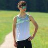 Pánské tílko Eleven Eliot Drift Grey-na postavě