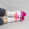 Socken Eleven Luca Drift Pink-na noze