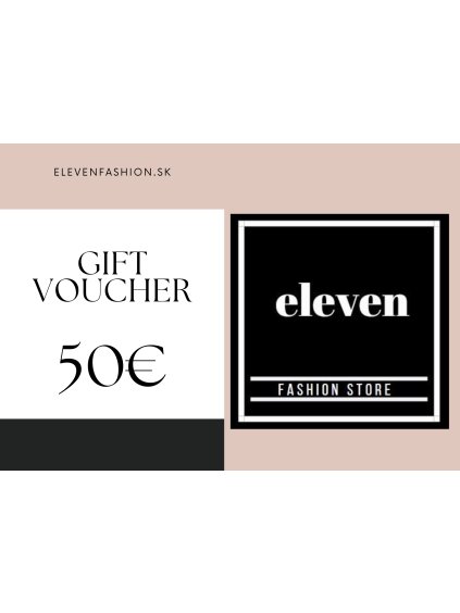 elevenfashion.sk 50 eur poukaz