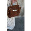 kabelka mini brusena koza camel 3