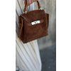 kabelka mini brusena koza camel 2