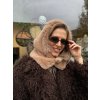 balaklava camel dámska viskóza luxe
