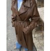 Prechodný trenchcoat stella hnedá