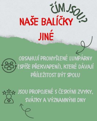 ✨ Čím jsou naše balíčky jiné? Žádné bláznivé nápady s rozsypanou moukou po celém bytě. Žádná „rozbitá televize“ ani chaos,...