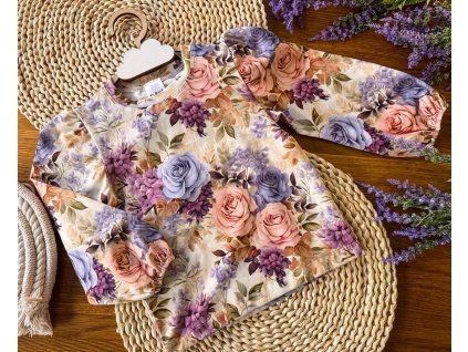 Dievčenské tričko puffy rukáviky