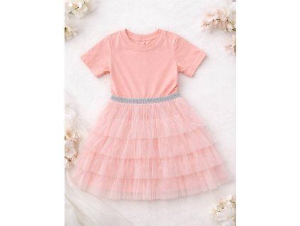 Dievčenské letné šaty Bibka