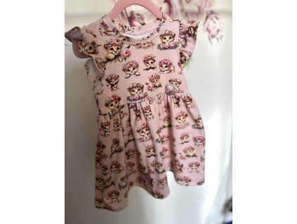 Dievčenské letné šaty levík