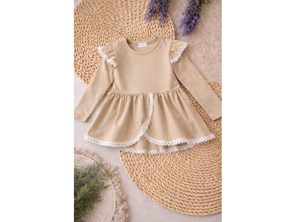 Štýlová tunika s čipkou