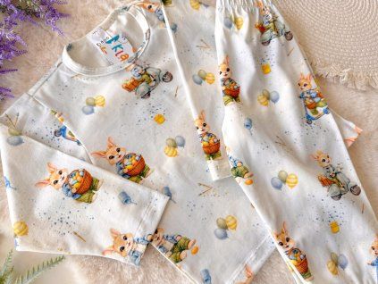 chlapčenské pyžamko zajačik