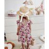 letné dievčenské šaty kvety