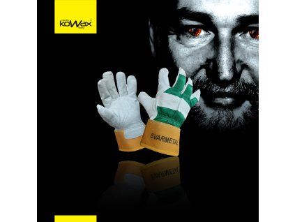 1657 1 rukavice svarmetal cerny