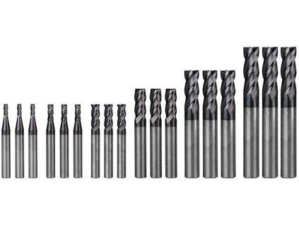 Sada drážkovacích fréz - 18 ks