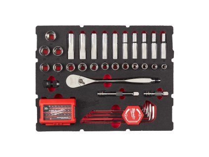 Ratchet and Socket Packout Foam Insert (Ks. v balení 70)