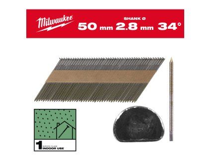 34° Framing Nails II (Celková délka (mm) 50)