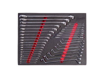 36 pc Mixed Spanner Set Foam Insert (Ks. v balení 36)