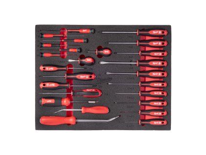 38 pc Screwdriver and Prybar Set Foam Insert (Ks. v balení 38)