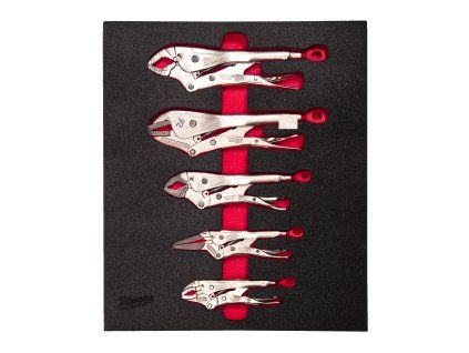 Locking Pliers Set Foam Insert (Ks. v balení 5)