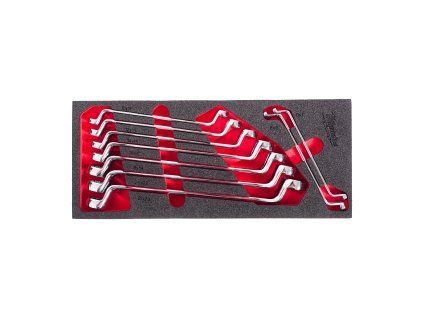 Double Ring Offset Spanner Foam Insert Set (Ks. v balení 9)