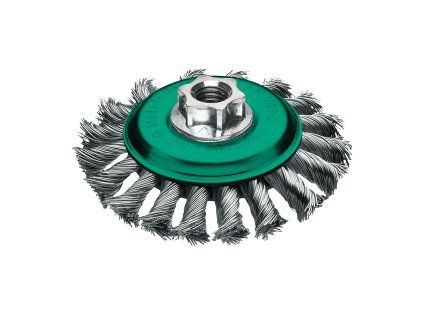 Conical Brushes M14 Knotted Wire (⌀ (mm) 100)