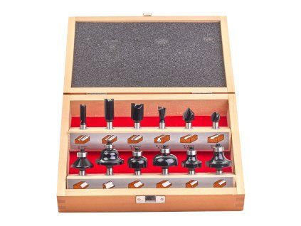 Router bit sets (Ks. v balení 12)