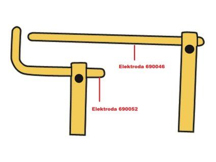 0016152 elektroda pro celisti xa3 telwin 690046