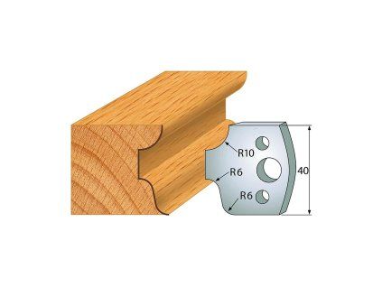 IGM profil 045 - pár nožů 40x4mm SP (Varianta pár nožů 40x4mm SP)