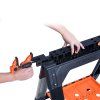 2964 9 8654 regals 2 pack sawhorse fixed legs 150lb trigger clamps 007