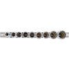 Sada nástrčných hlavic 1/2", dvanáctihran, 10 - 24 mm, 9 ks, BGS 5253