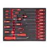 38 pc Screwdriver and Prybar Set Foam Insert (Ks. v balení 38)