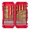 RED HEX - Shockwave HSS-TiN Drill Bits (Ks. v balení 25)