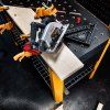 4315 7 694880 regals craftmaker work station t800 with pegboard 031