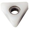 CMT Ložisko Delrin triangular - D12,7 d4,76 B5,8 (Varianta D12,7 d4,76 B5,8)
