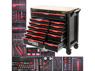 🚀 NOVINKA PRO KAŽDOU DÍLNU! SKLADEM 🔥 TAGRED TA186 – Dílenský vozík s 12 zásuvkami plný prostoru, pevnosti a pořádku! 691...