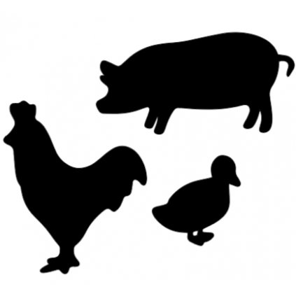 farma zviratka detsky pokoj