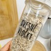 Samolepky průhledné - kolečko - tiskací písmo
