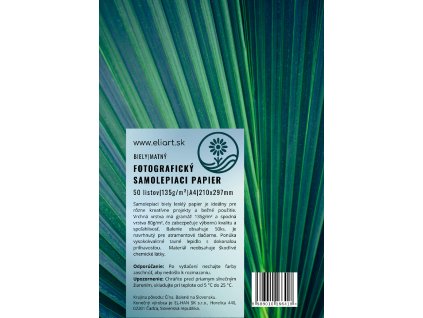 eliart fotografický samolepiací lesklý matný